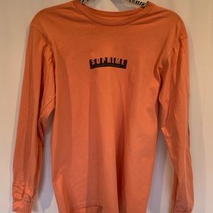 SUPREME long sleeve shirt